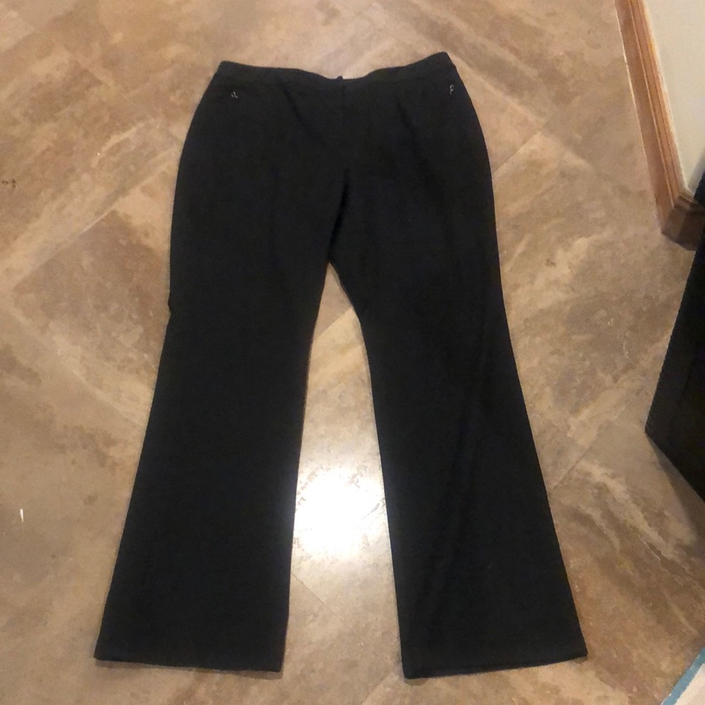 St. John Collection Basic Black Pants. Two Zipper… - image 1